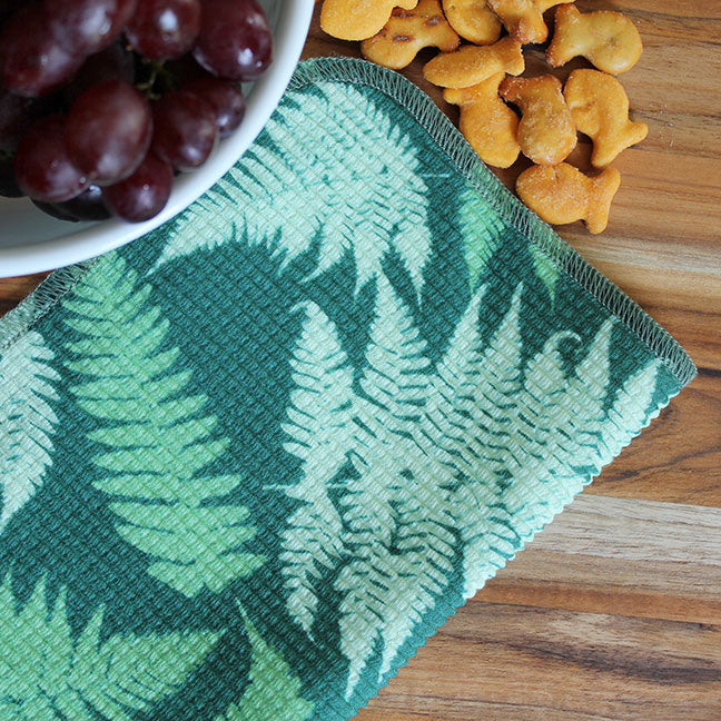 Dish Cloth/Reusable Napkin - Fern Green