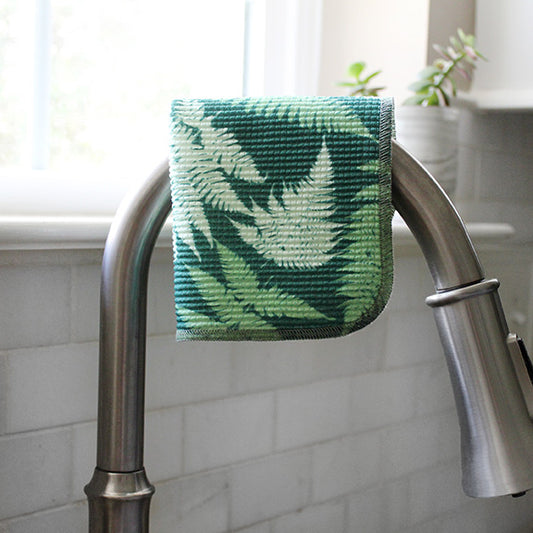 Dish Cloth/Reusable Napkin - Fern Green