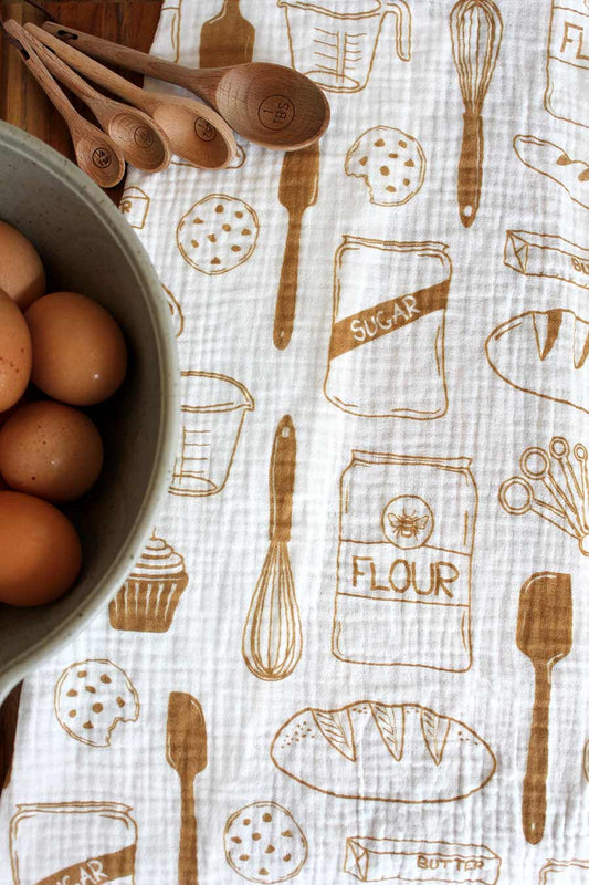 Tea Towel - Flour and Sugar
