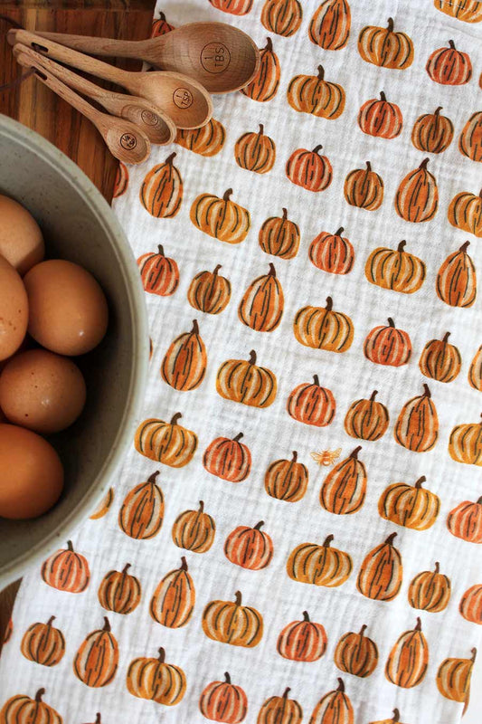 Tea Towel - Pumpkin Patch