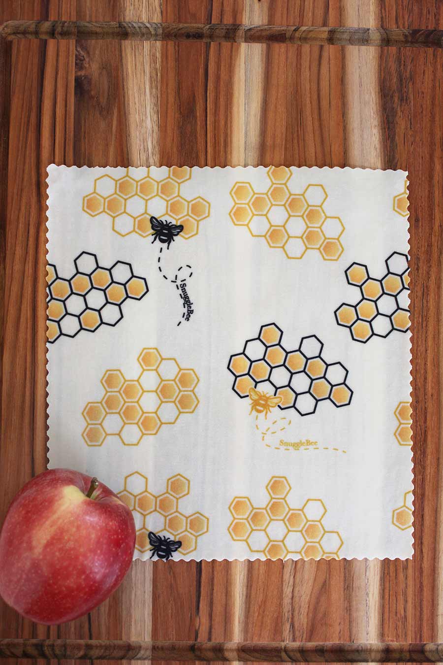 Organic Beeswax Food Wrap | Single Medium - Honeycomb