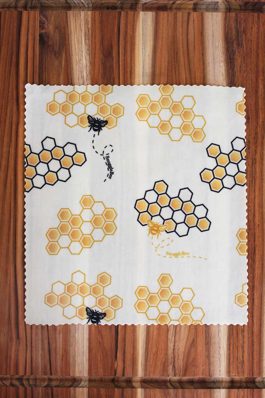 Organic Beeswax Food Wrap | Single Medium - Honeycomb