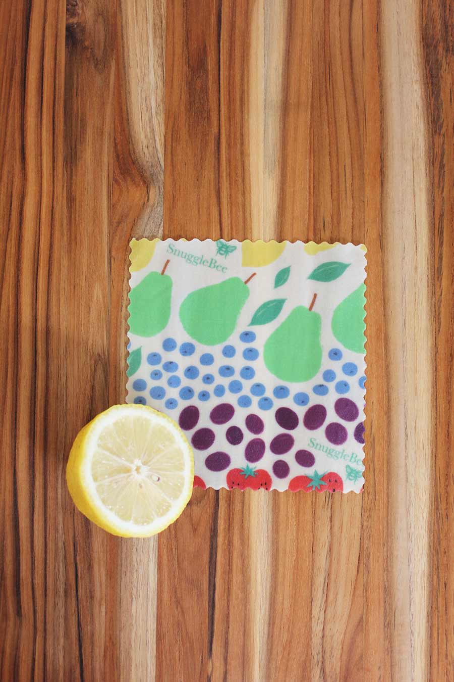 Organic Beeswax Food Wrap | Minis Set of 3 - Fruit Rainbow