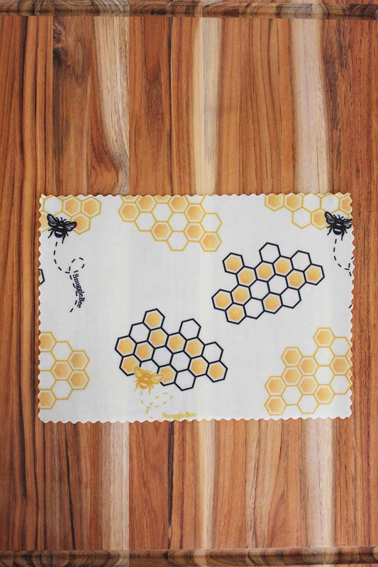Organic Beeswax Food Wrap | Single Small - Honeycomb